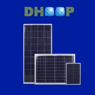 dhoop solar panel banner